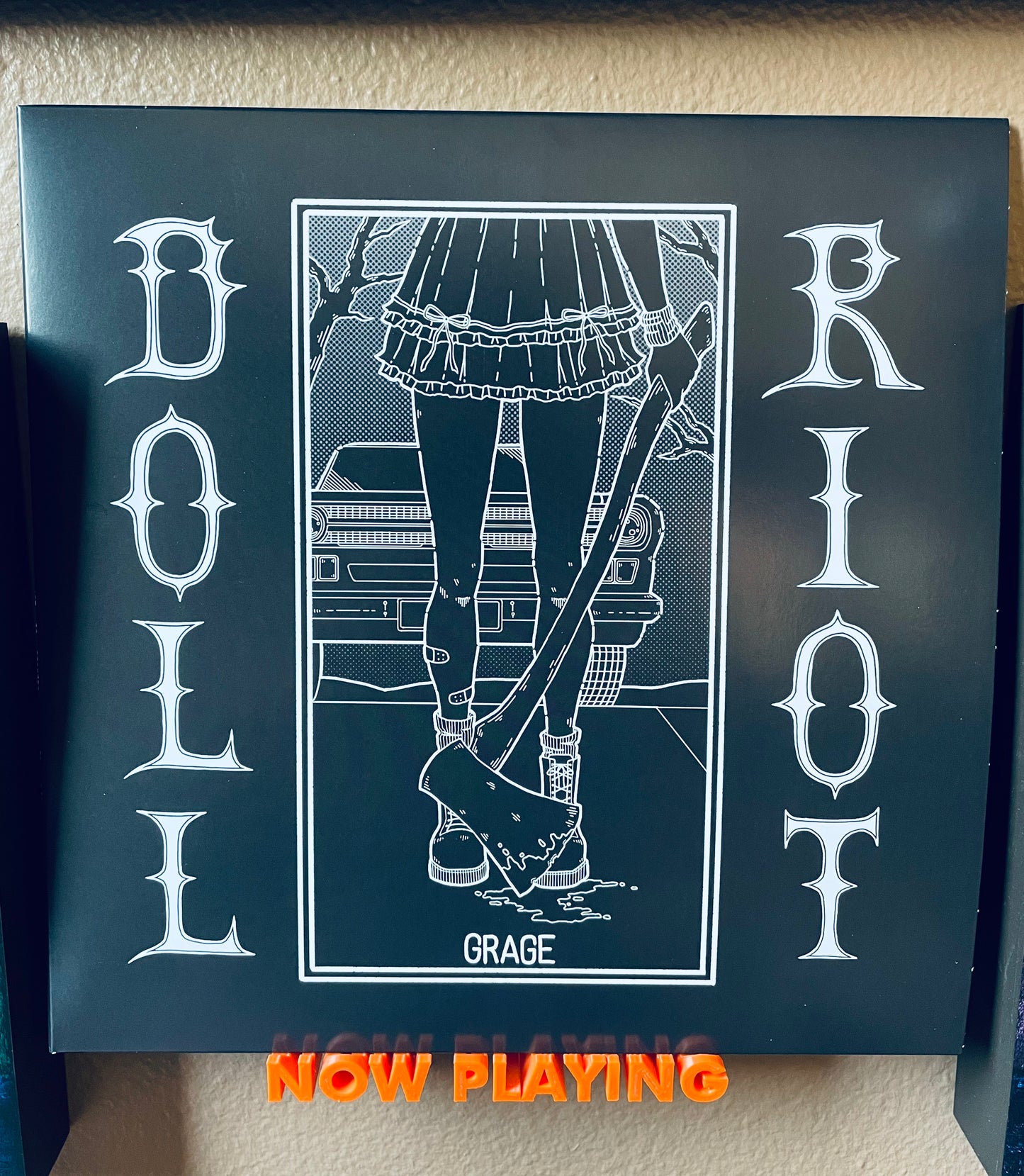Doll Riot album GRAGE multi color vinyl